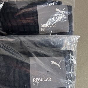 2 Puma Mens Big and Tall Sweatpant, 3x-large Tall , Black